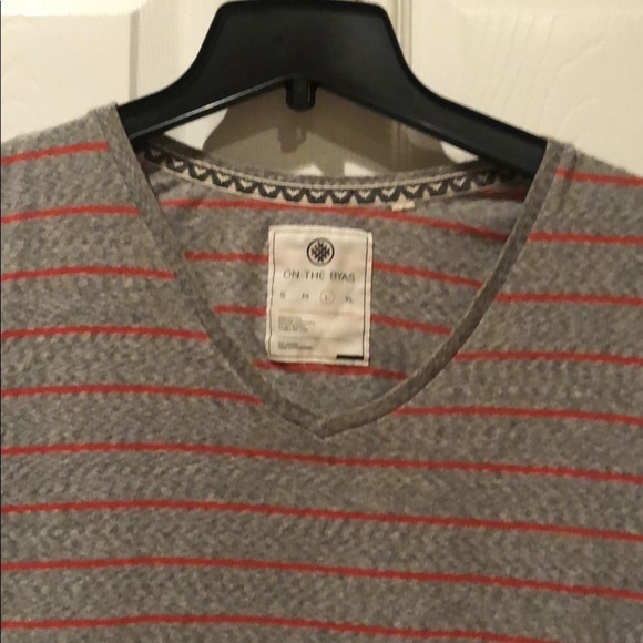On the Byas Striped Tee - Picture 3 of 4